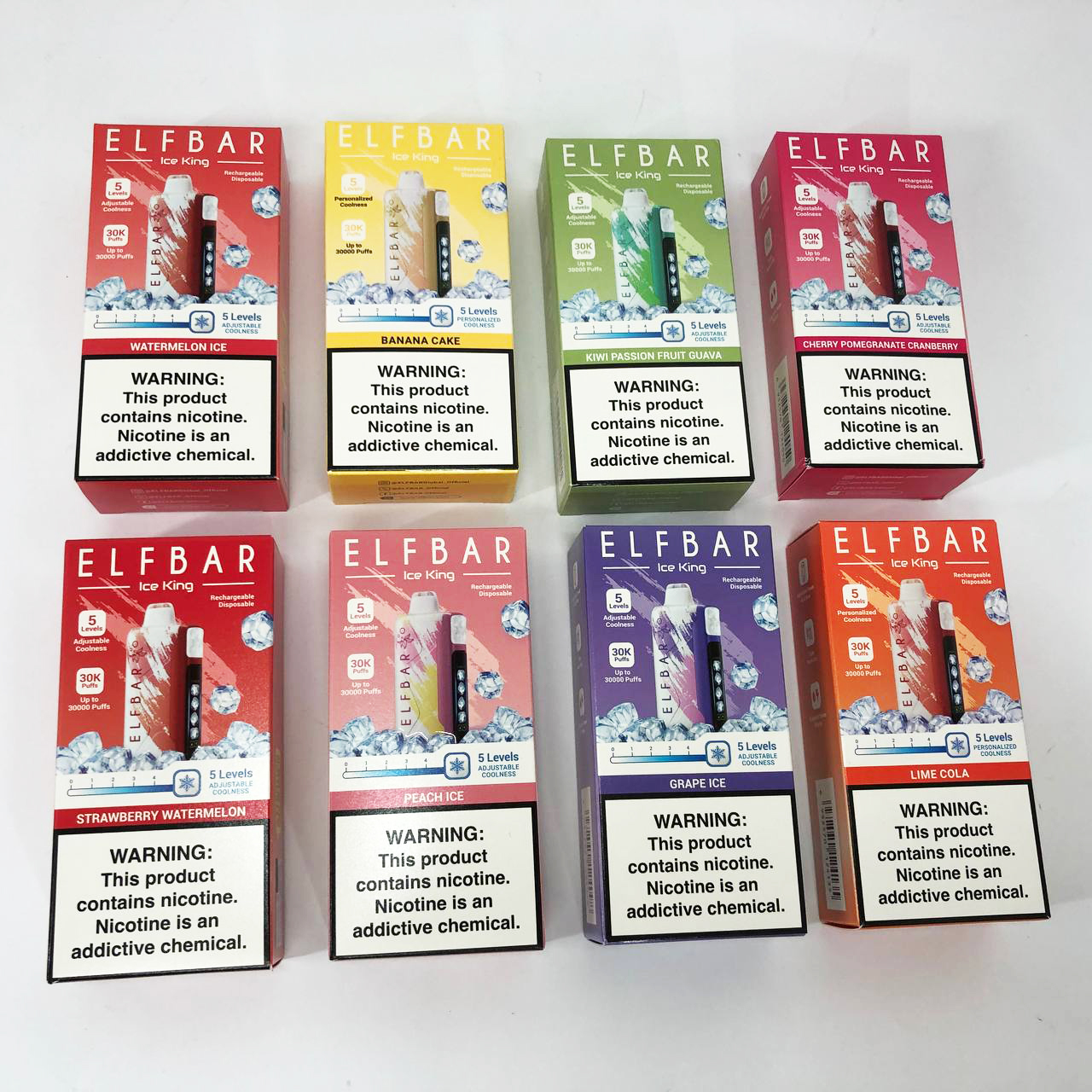 Elf Bar Ice King 30000. Киви Маракуйя Гуава (Kiwi Passion Fruit Guava)