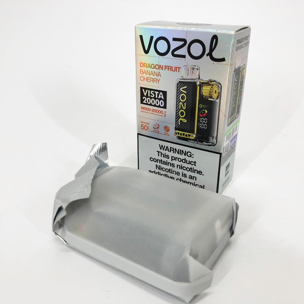 Vozol Vista 20000. Драконий фрукт Банан Вишня (Dragon Fruit Banana Cherry)