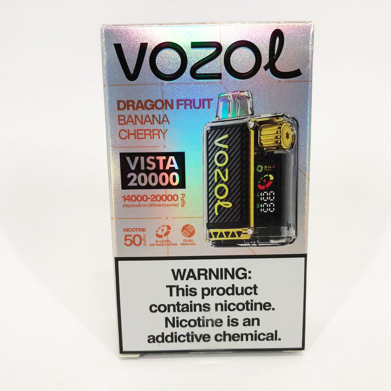 Vozol Vista 20000. Драконий фрукт Банан Вишня (Dragon Fruit Banana Cherry)