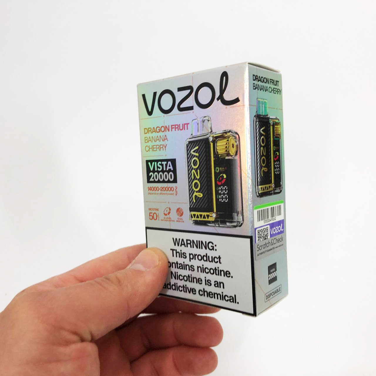 Vozol Vista 20000. Драконий фрукт Банан Вишня (Dragon Fruit Banana Cherry)