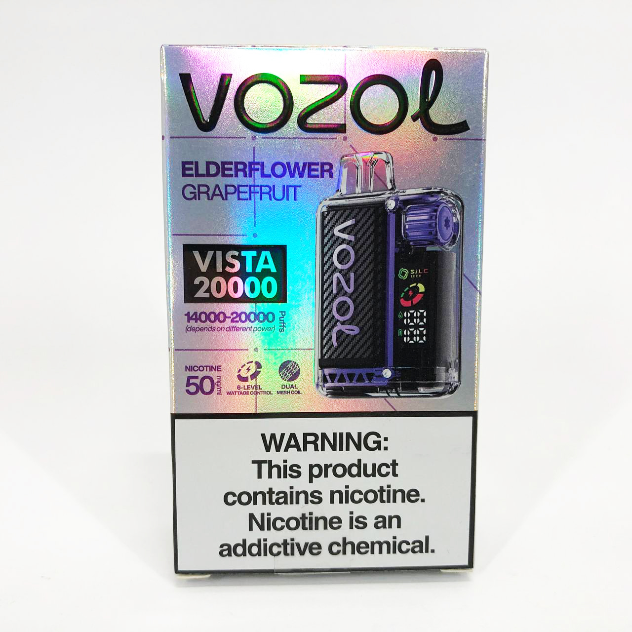 Vozol Vista 20000. Бузина Грейпфрут (Elderflower Grapefrui)