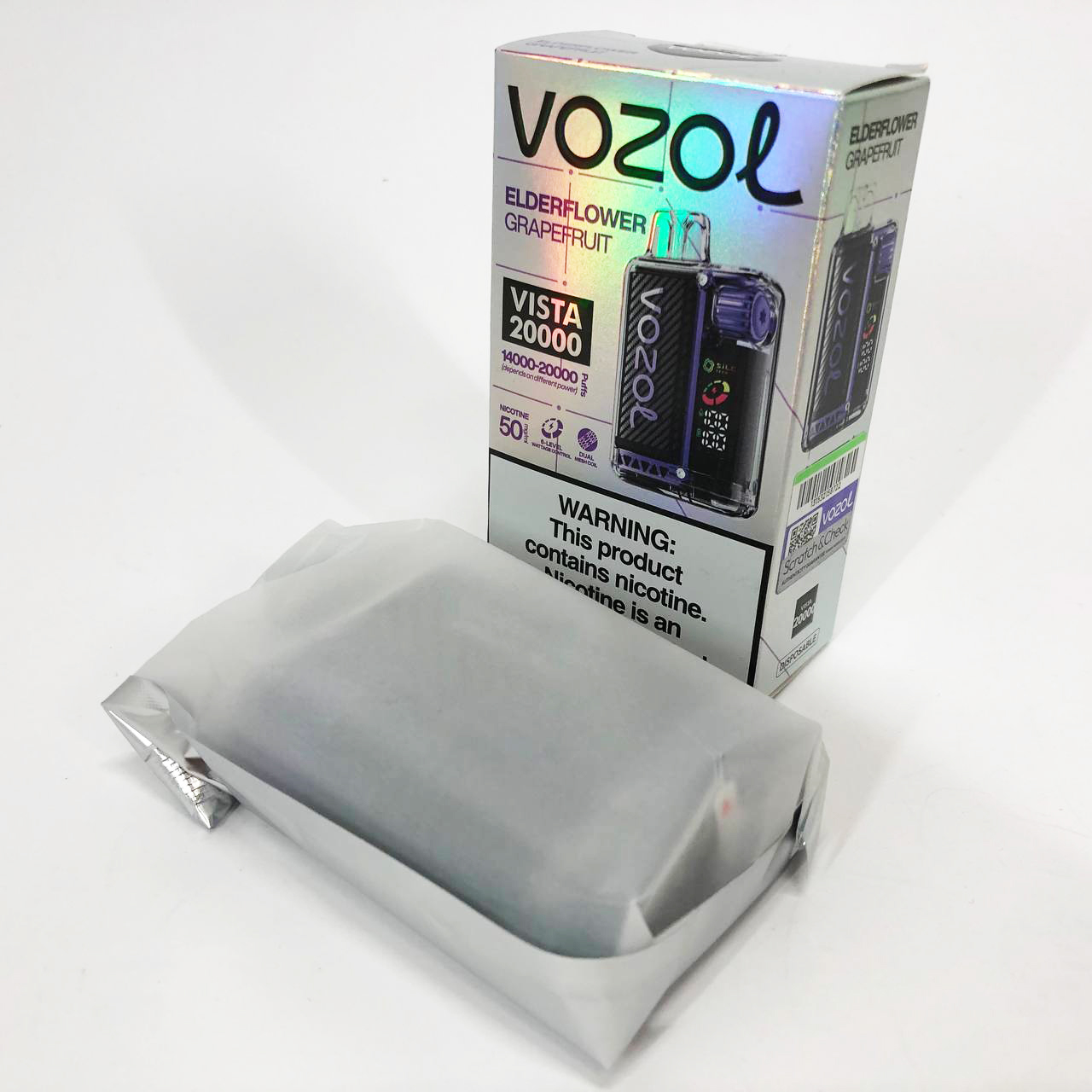 Vozol Vista 20000. Бузина Грейпфрут (Elderflower Grapefrui)