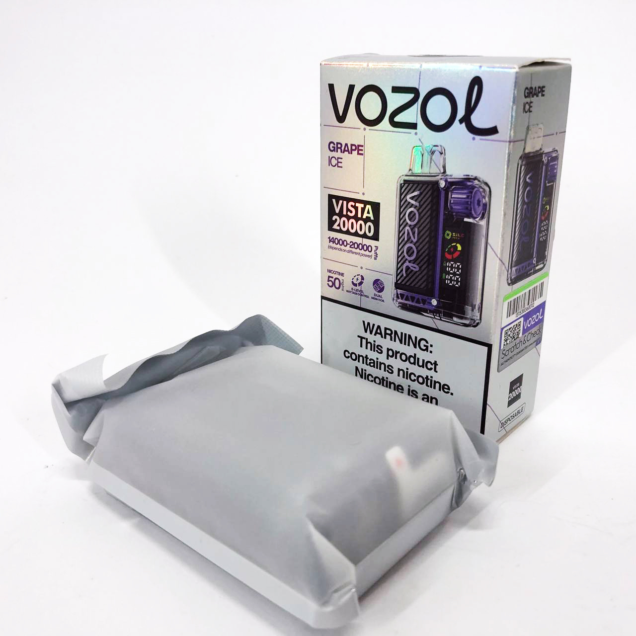 Vozol Vista 20000. Виноград (Grape Ice)