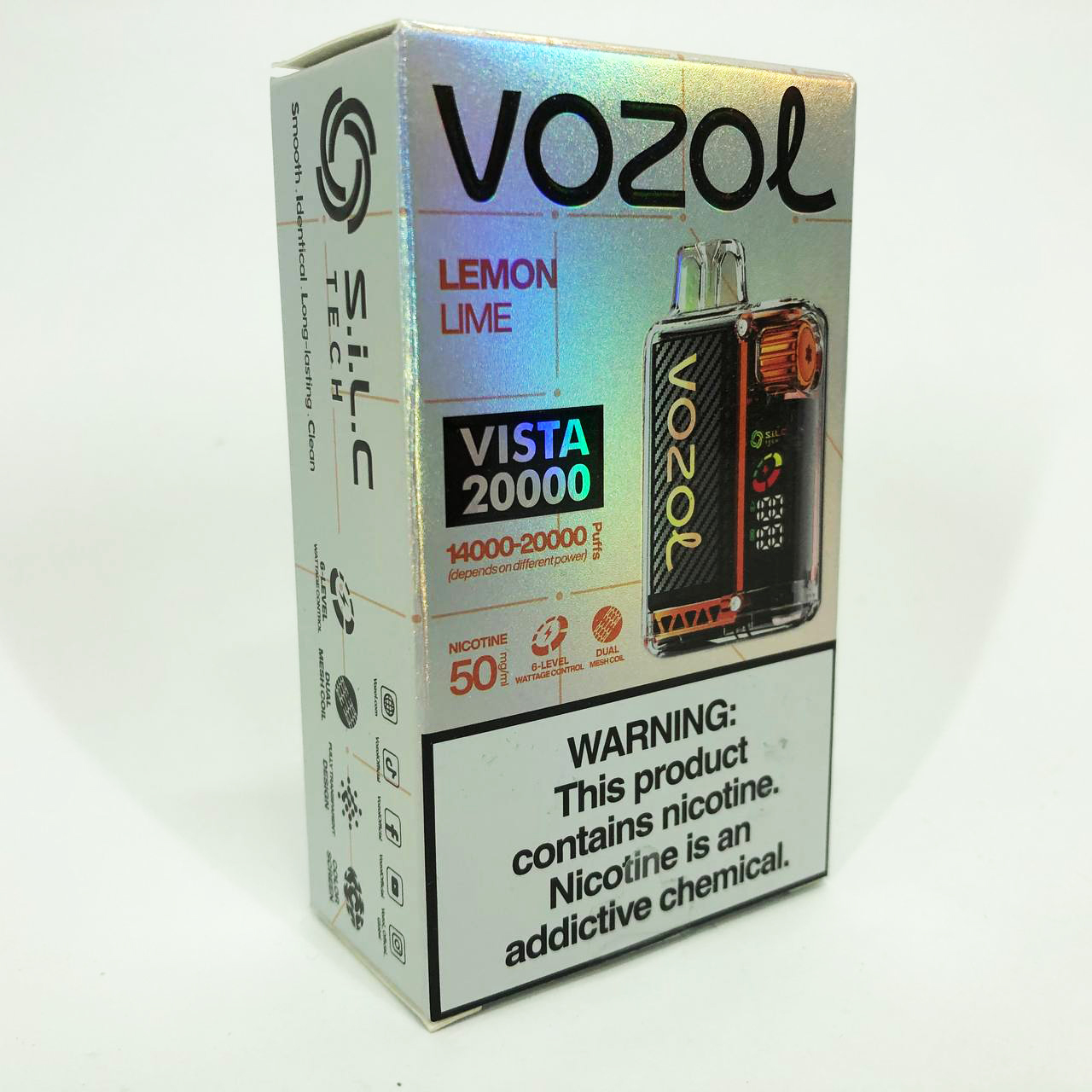 Vozol Vista 20000. Лимон Лайм (Lemon Lime)