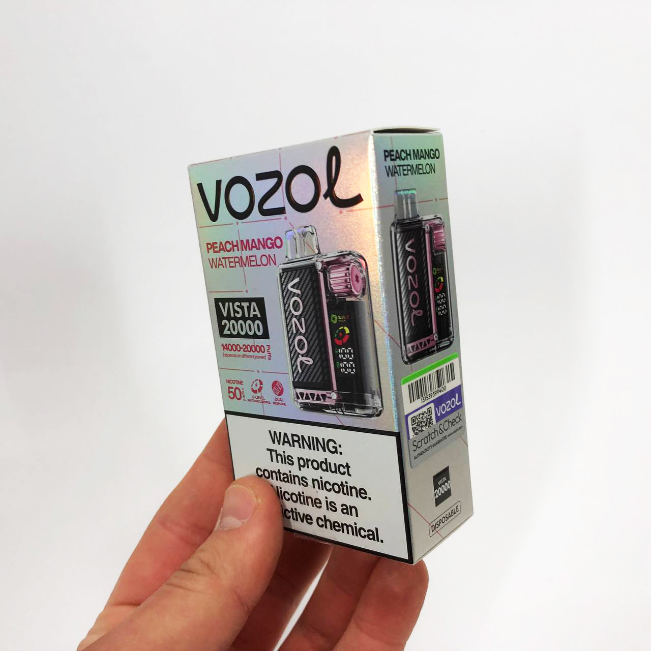 Vozol Vista 20000. Персик Манго Арбуз (Peach Mango Watermelon)