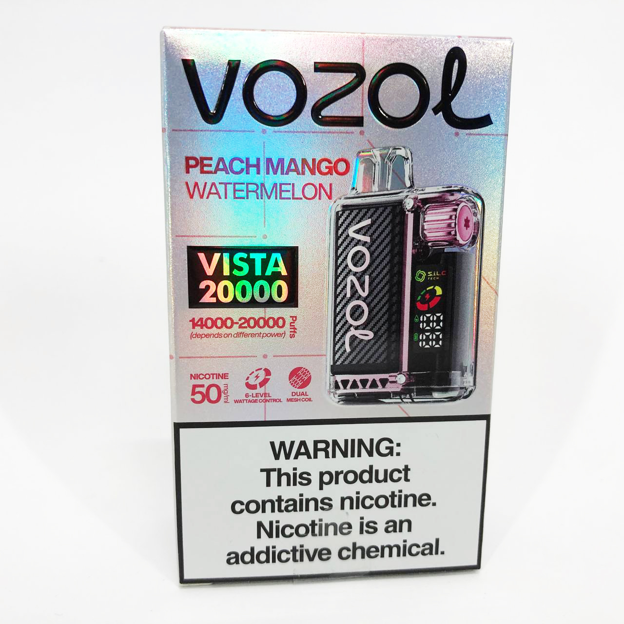 Vozol Vista 20000. Персик Манго Арбуз (Peach Mango Watermelon)