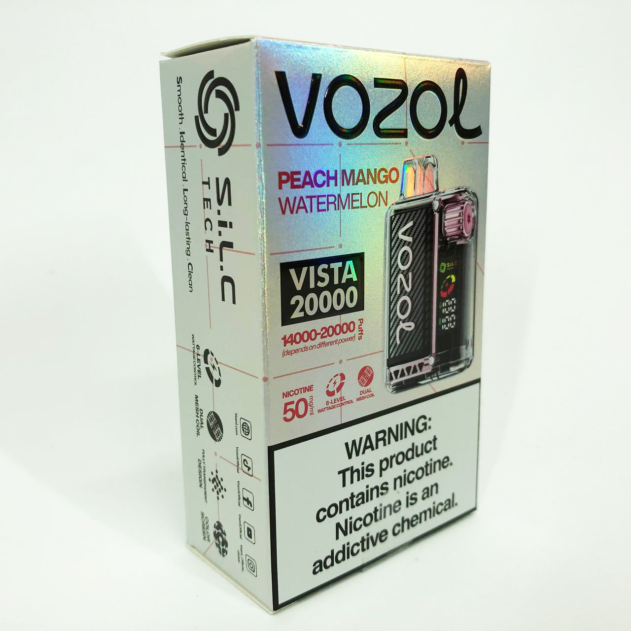 Vozol Vista 20000. Персик Манго Арбуз (Peach Mango Watermelon)