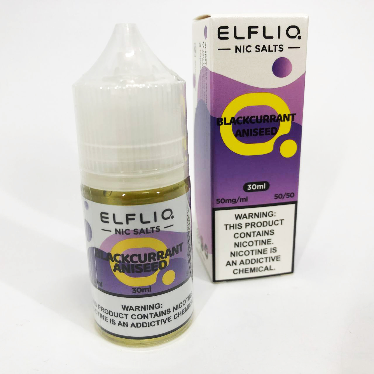 Жидкость ELFLIQ 30 мл 5%. Черная Смородина Анис (Blackcurrant Aniseed)