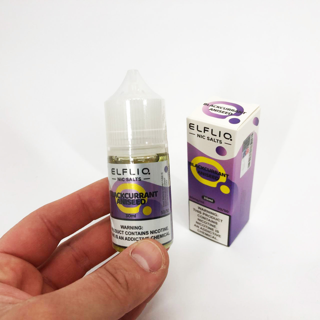 Жидкость ELFLIQ 30 мл 5%. Черная Смородина Анис (Blackcurrant Aniseed)