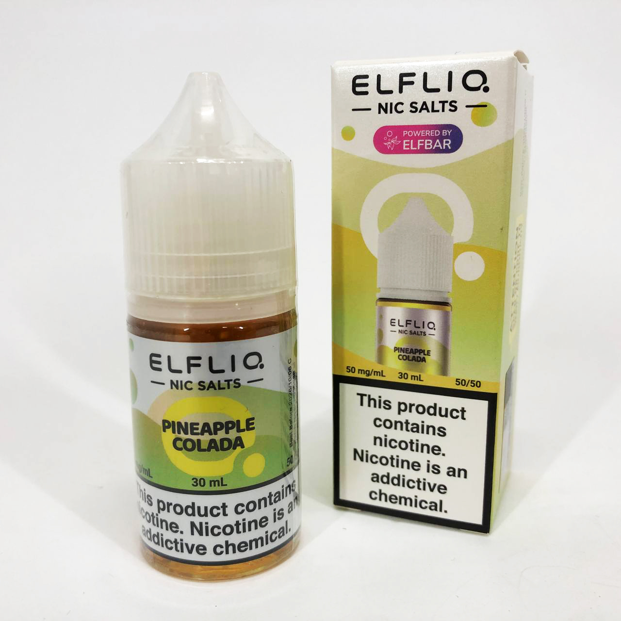 Жидкость ELFLIQ 30 мл 5%. Ананасовая Колада (Pineapple Colada)