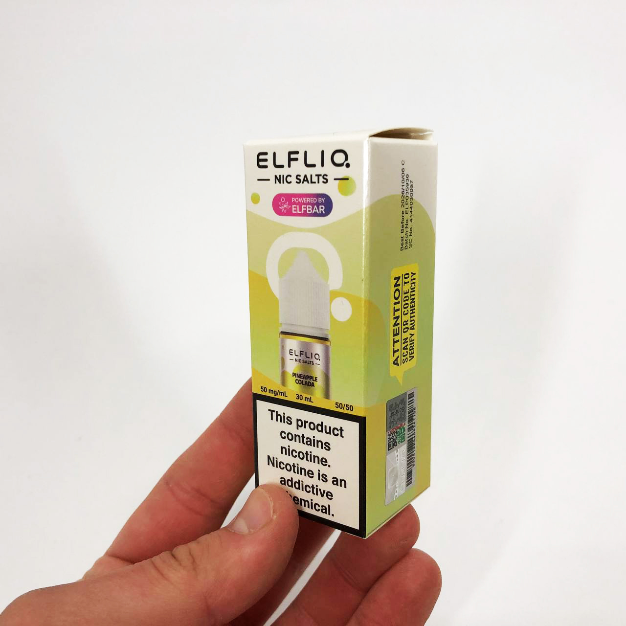 Жидкость ELFLIQ 30 мл 5%. Ананасовая Колада (Pineapple Colada)