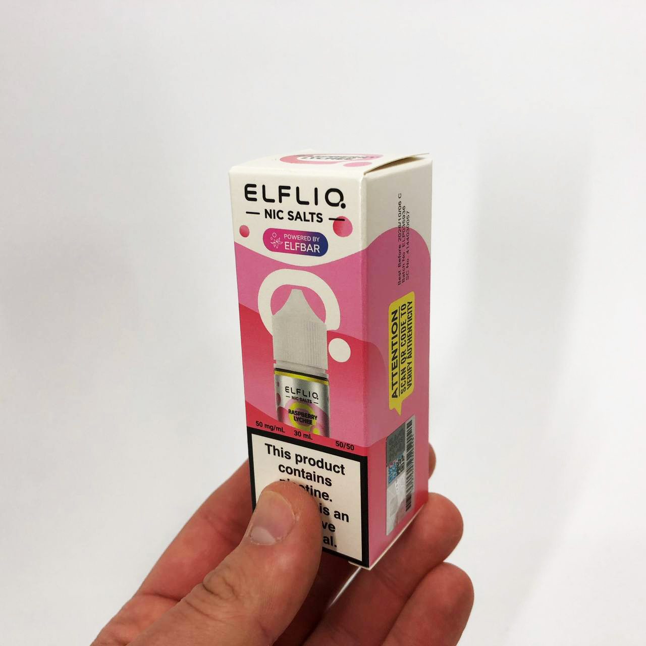 Жидкость ELFLIQ 30 мл 5%. Малина Личи (Raspberry Lychee)