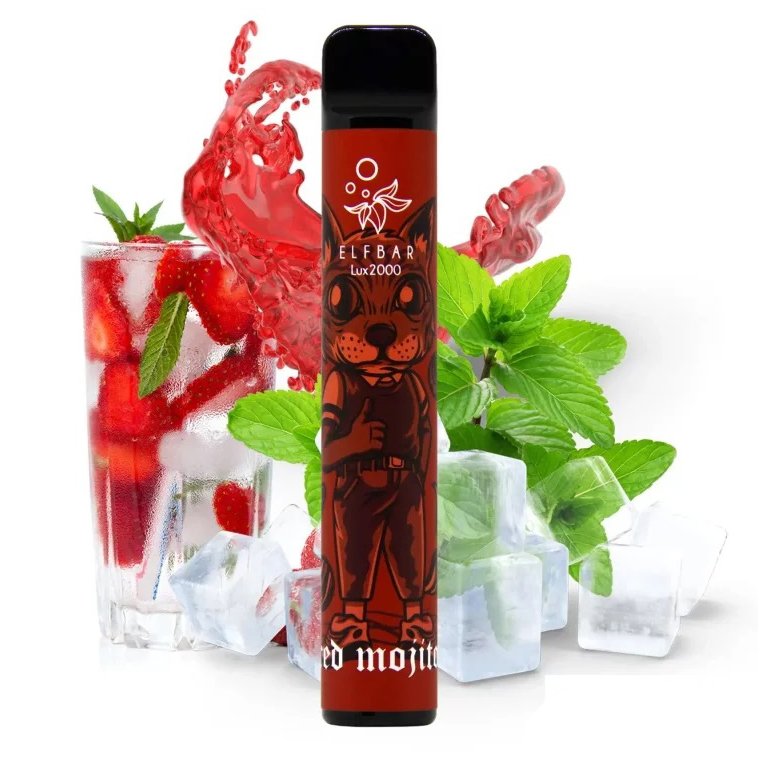 Elf Bar (Эльф Бар) Lux 2000. Красный Мохито (Red Mojito)