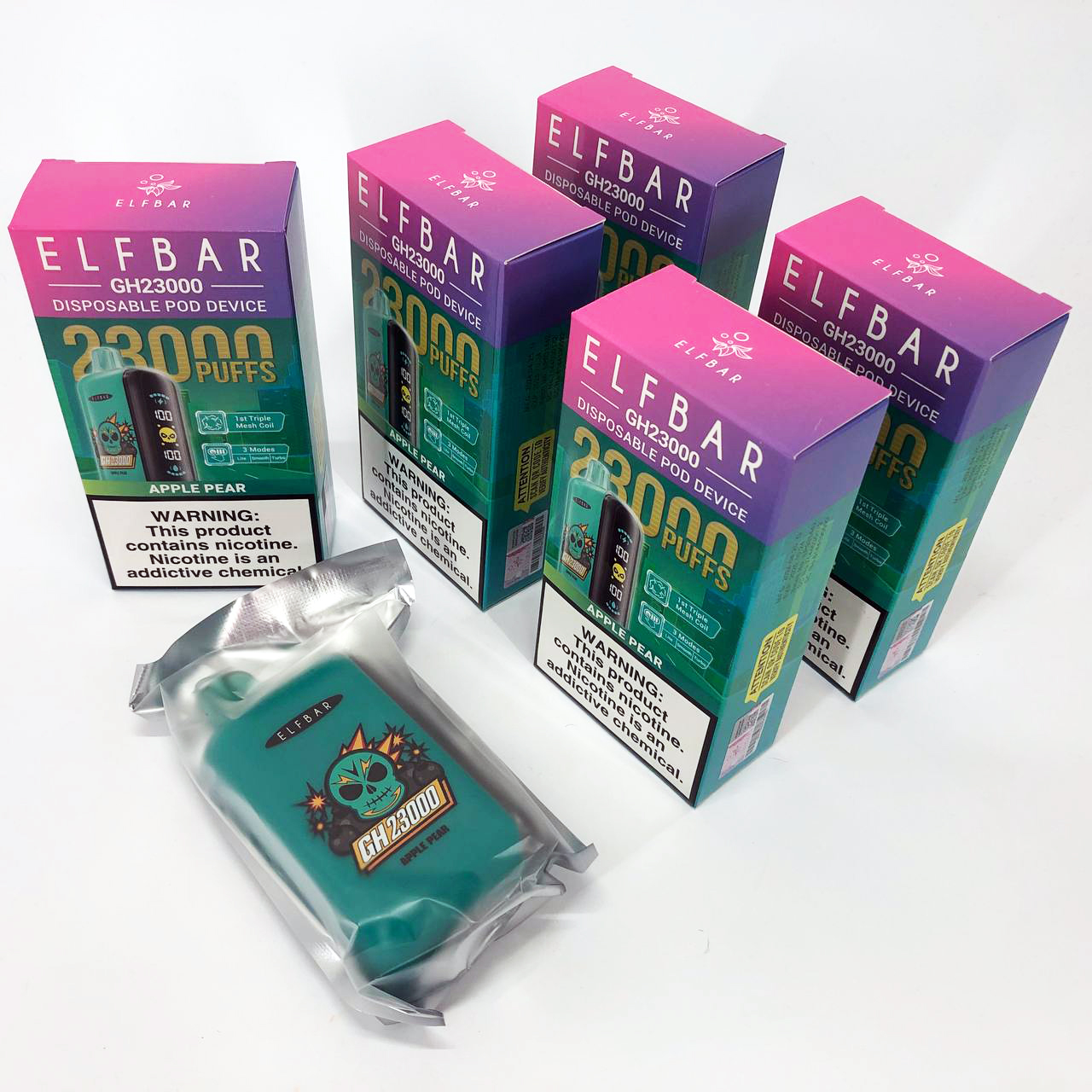 ELF BAR GH 23000 5%. Черный Дракон (Black Dragon Ice)