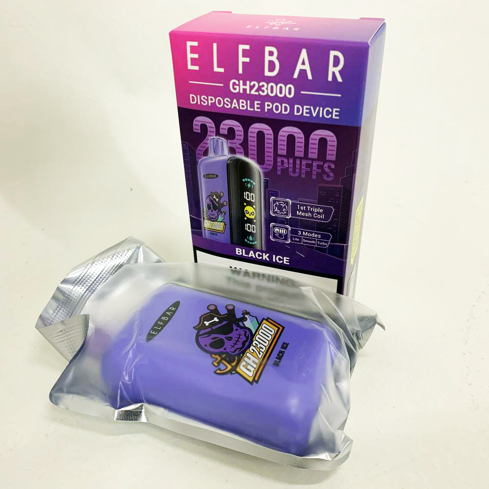 ELF BAR GH 23000 5%. (Black Ice)