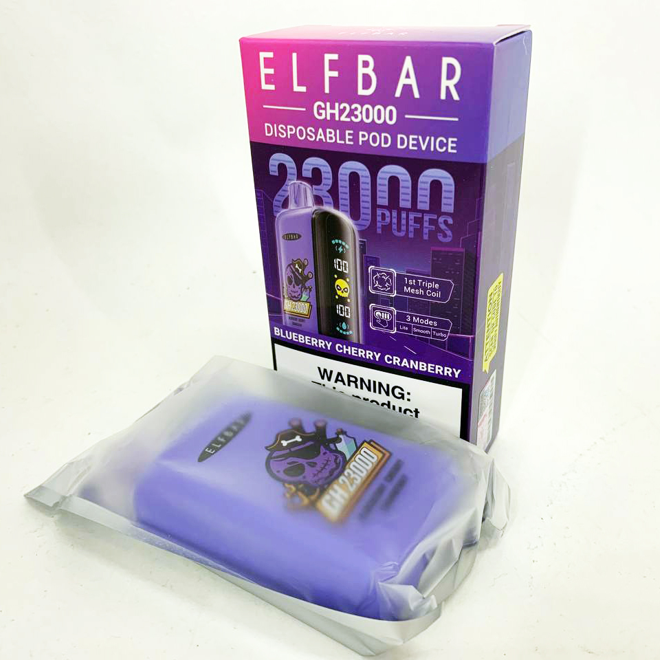 ELF BAR GH 23000 5%. Черника Вишня Клюква (Blueberry Cherry Cranberry)
