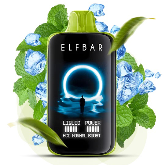 Elf Bar Moon Night 40000. Мята (Miami Mint)