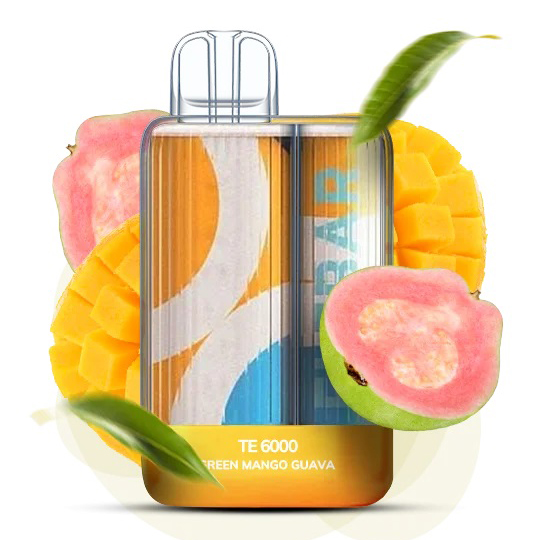 Elf Bar TE6000 5%. Зеленый Манго Гуава (Green Mango Guava)
