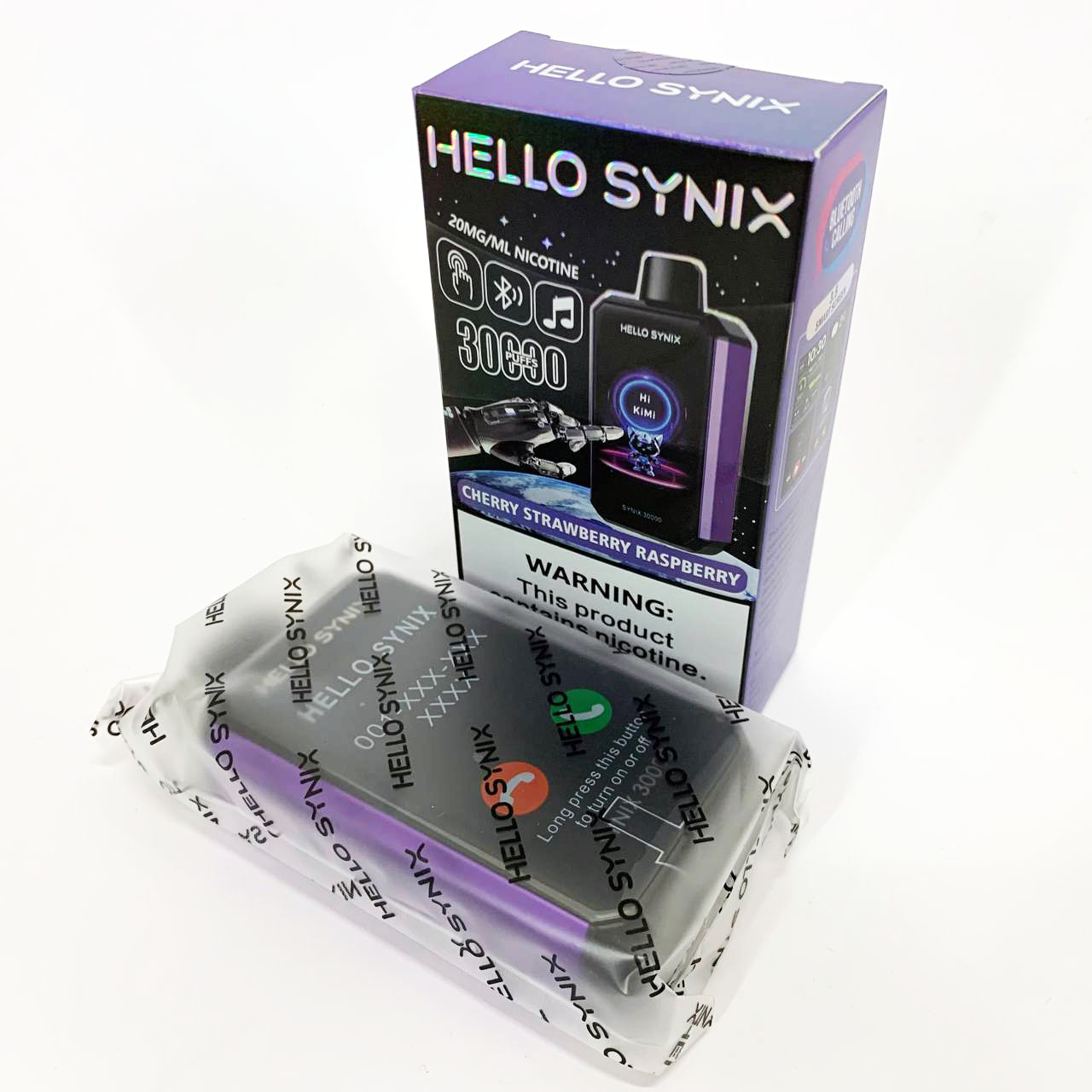 Hello Synix 30000. Вишня Клубника Малина (Cherry Strawberry Raspberry)