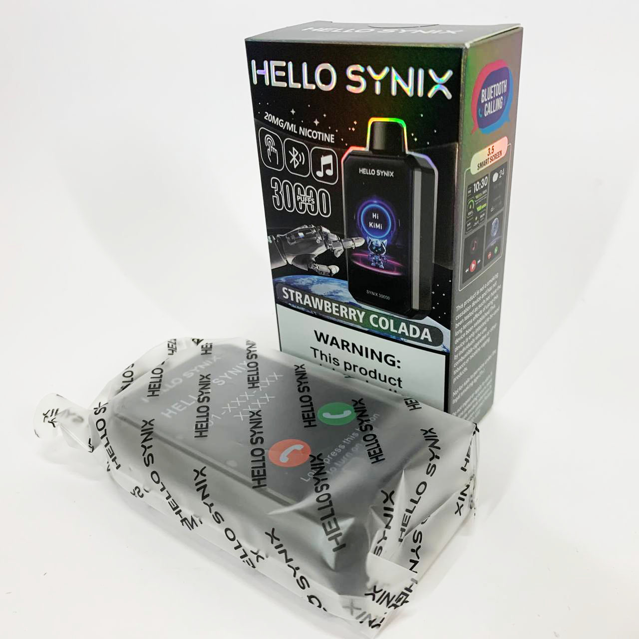Hello Synix 30000. Клубничная Колада (Strawberry Colada)