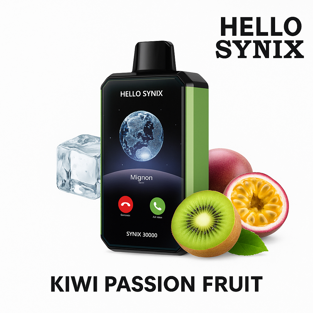 Hello Synix 30000. Киви-Маракуйя (Kiwi Passion Fruit)