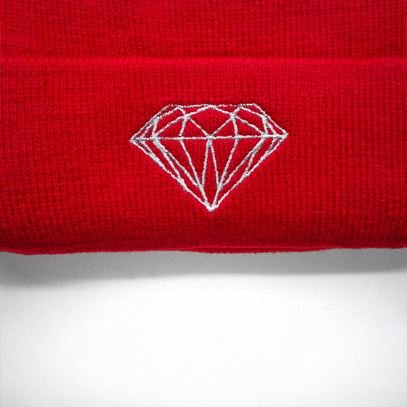 Diamond Шапка красная