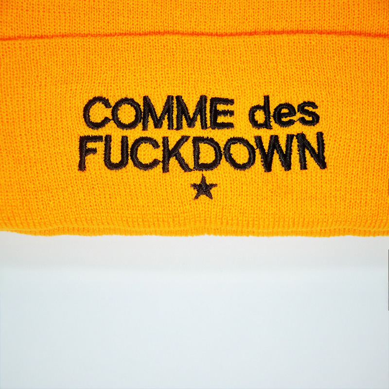 Comme des Fuckdown Шапка оранжевая