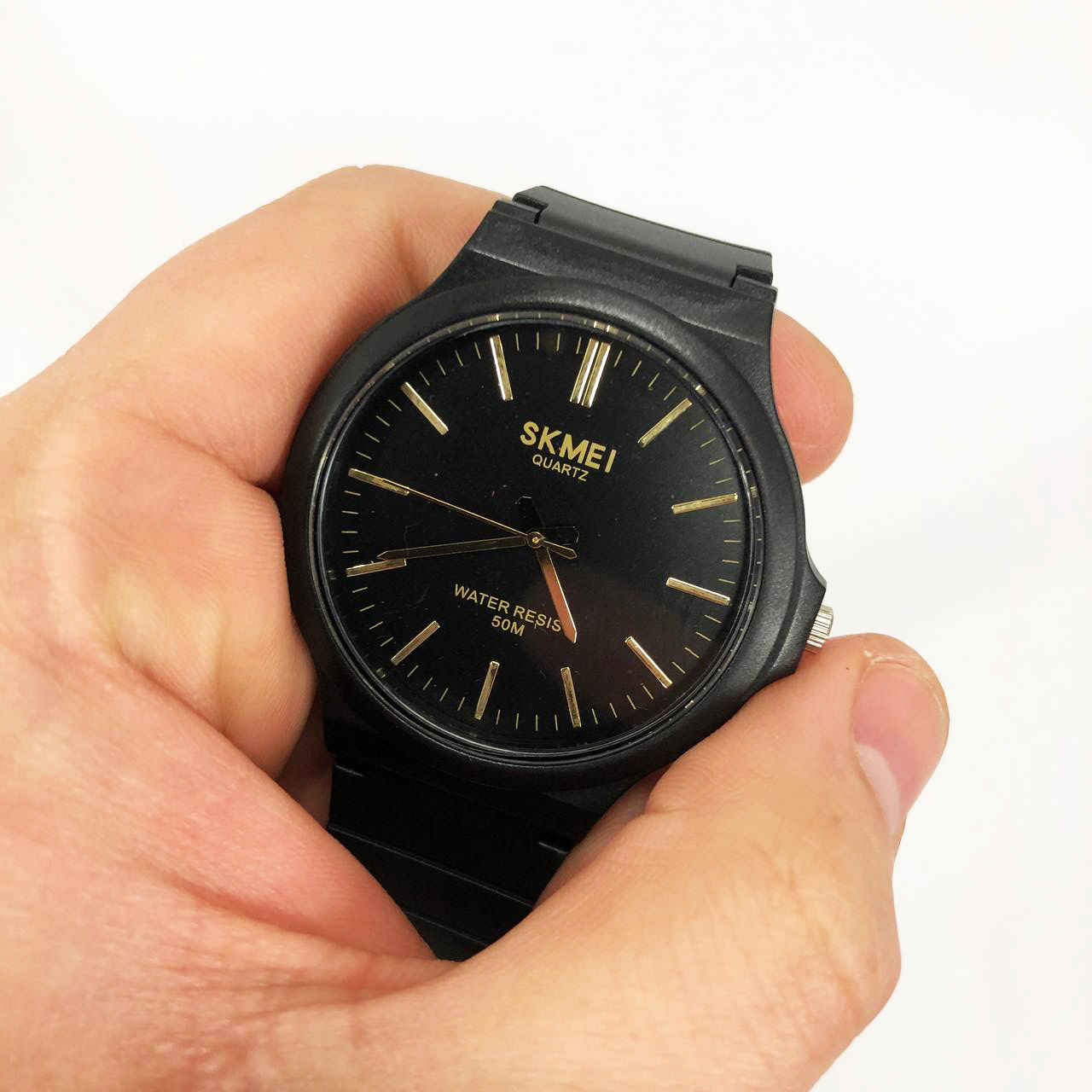 Часы наручные мужские SKMEI 2108BKGD, кварцевые часы, брендовые мужские часы, часы подростковые