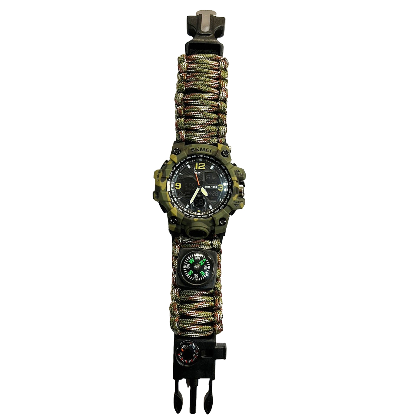 Часы наручные мужские SKMEI 1155BCMGN PARACORD
