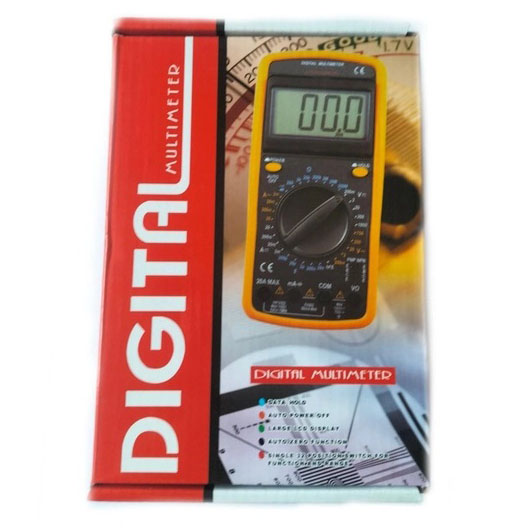 Мультиметр цифровой тестер Digital Multimeter DT9205A со звуком, для автомобиля, хороший мультиметр