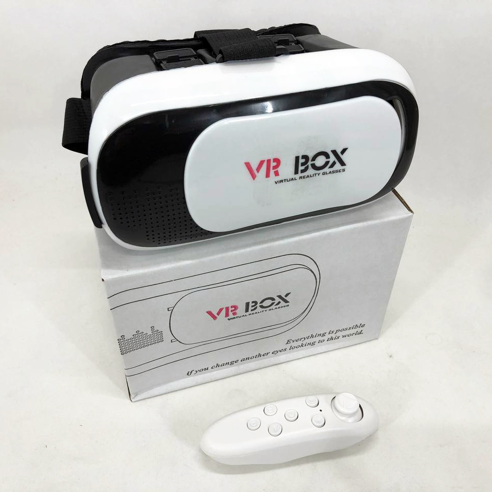 Очки виртуальной реальности с пультом VR BOX G2 для смартфонов с диагональю экранов от 4 до 6 дюймов