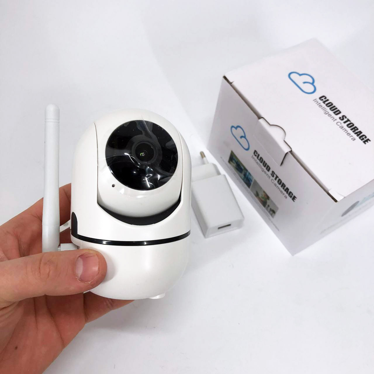 Беспроводная поворотная IP камера WiFi microSD UKC Y13G 1mp с распознаванием лиц