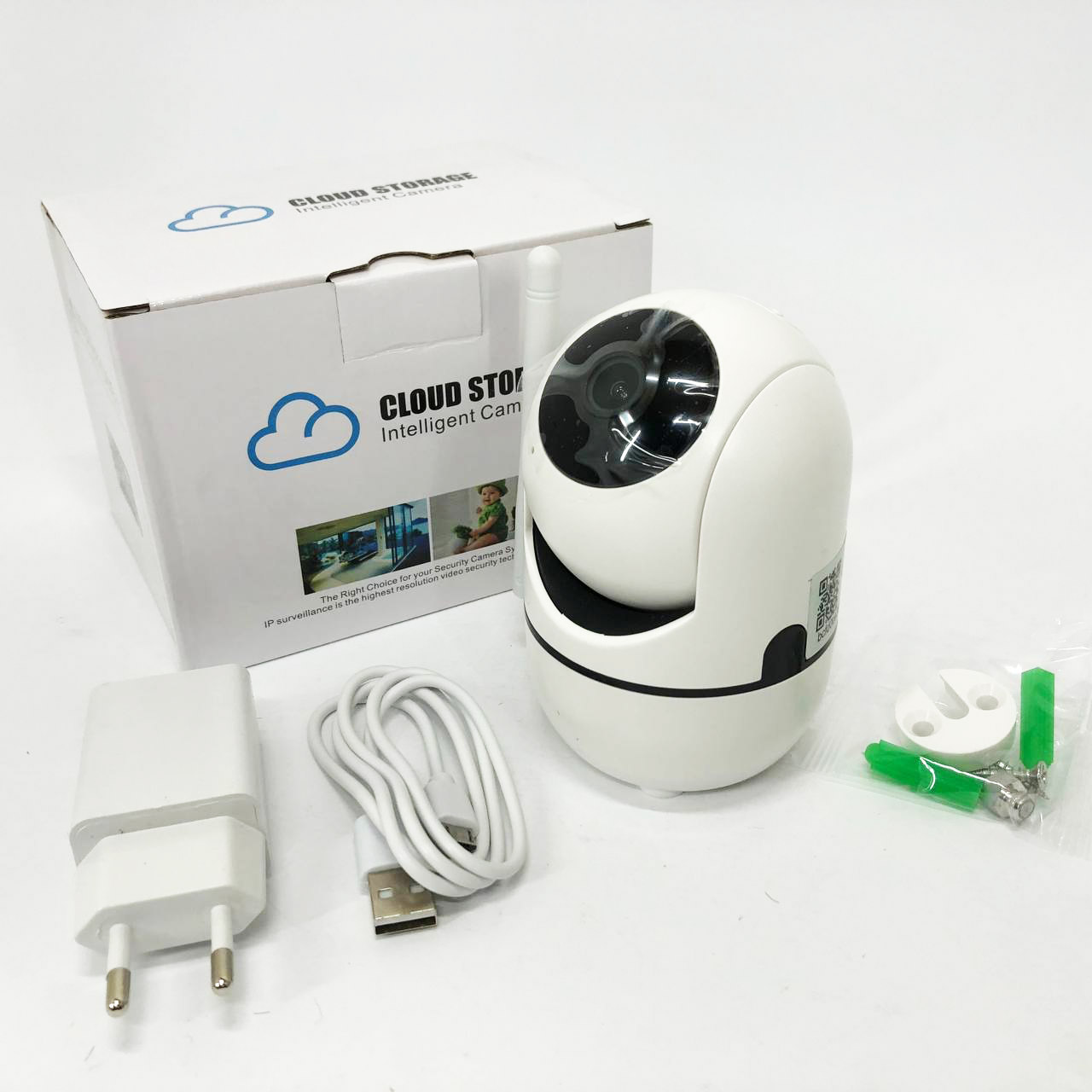 Беспроводная поворотная IP камера WiFi microSD UKC Y13G 1mp с распознаванием лиц