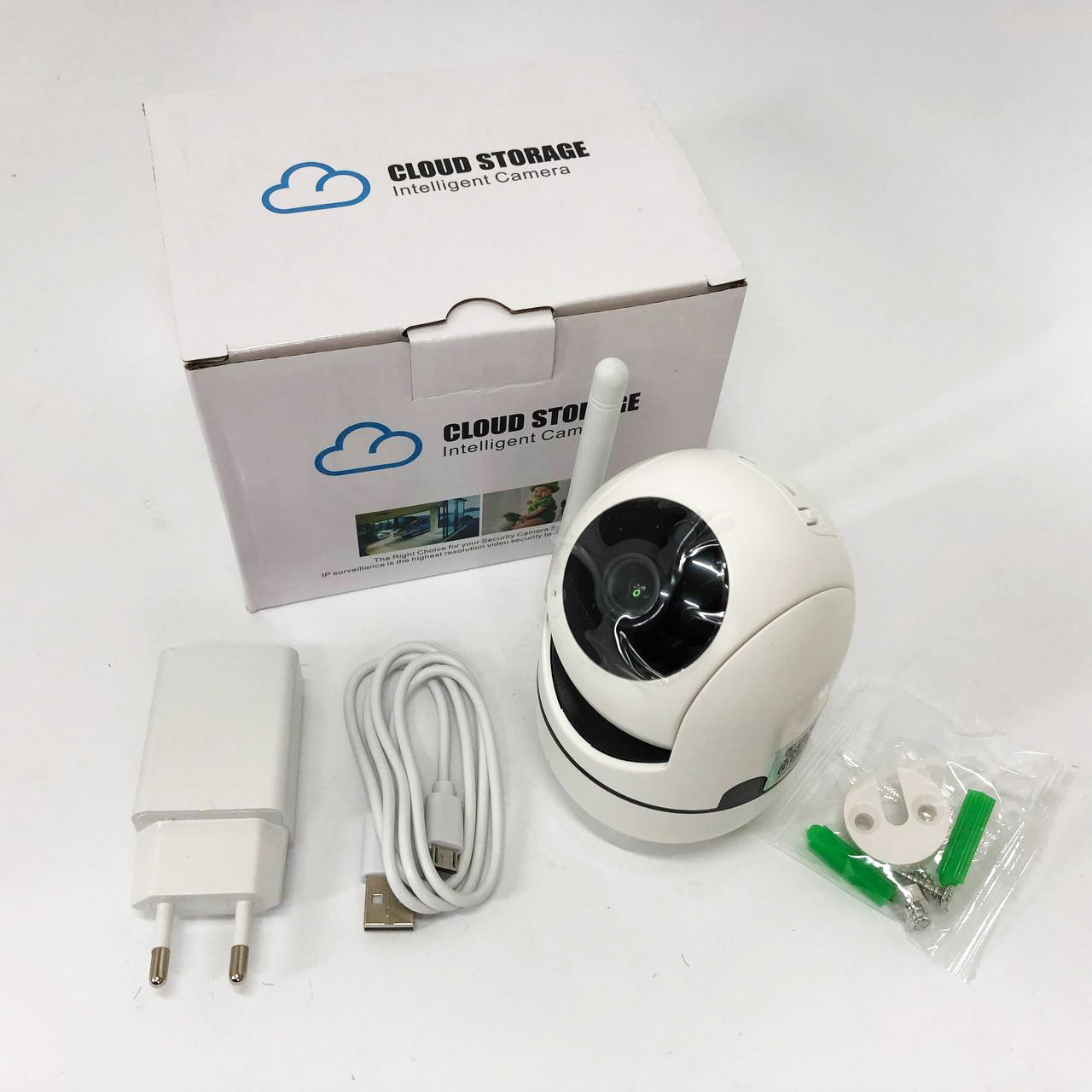 Беспроводная поворотная IP камера WiFi microSD UKC Y13G 1mp с распознаванием лиц