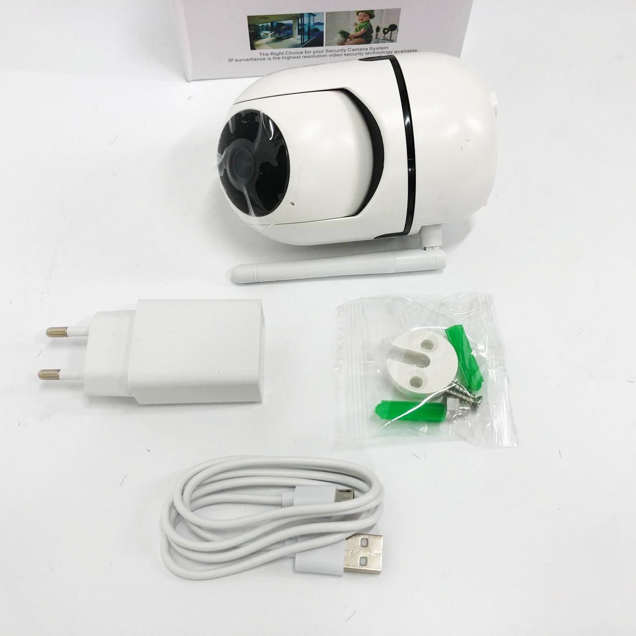 Беспроводная поворотная IP камера WiFi microSD UKC Y13G 1mp с распознаванием лиц