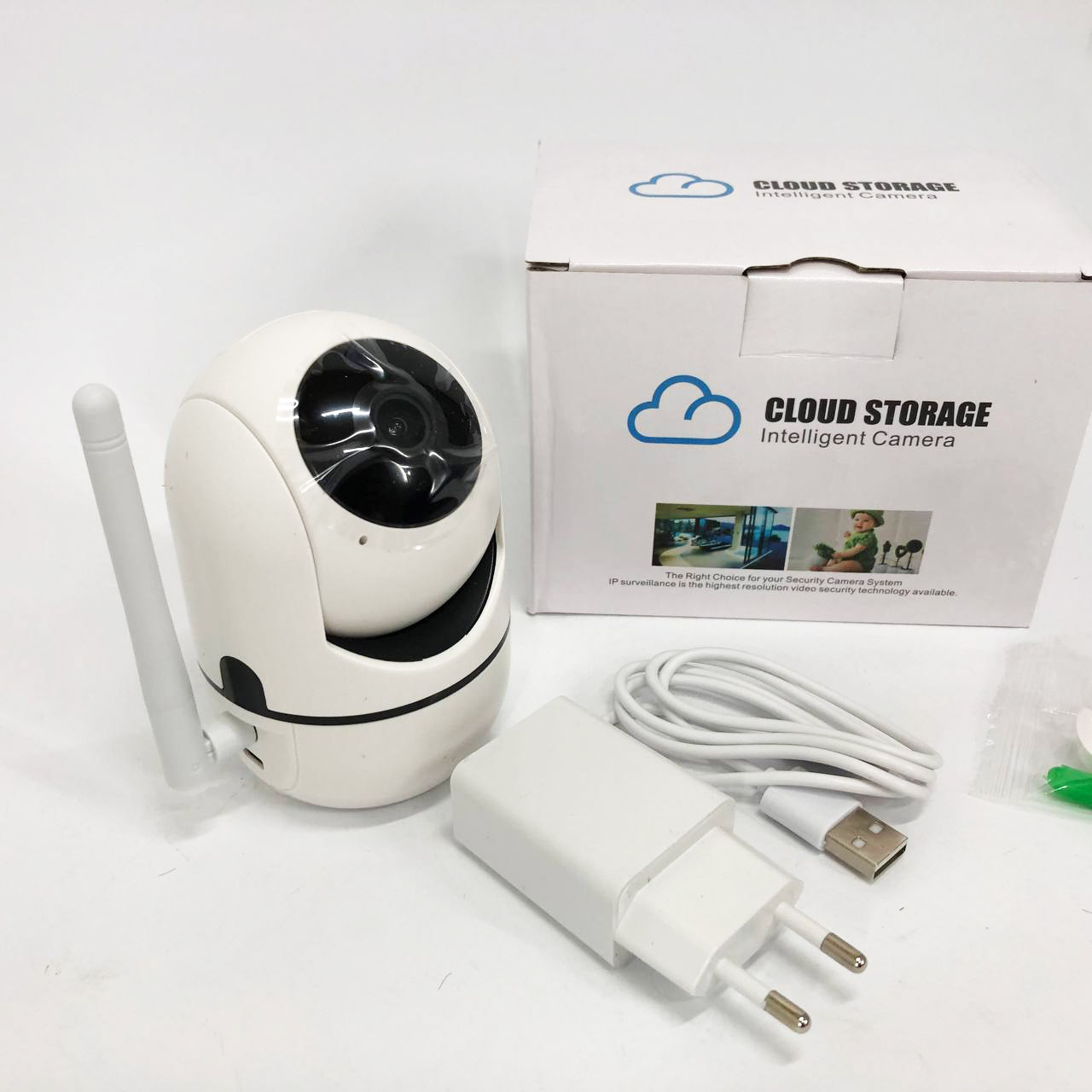 Беспроводная поворотная IP камера WiFi microSD UKC Y13G 1mp с распознаванием лиц