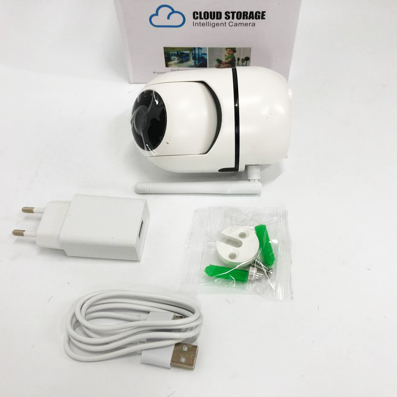 Беспроводная поворотная IP камера WiFi microSD UKC Y13G 1mp с распознаванием лиц