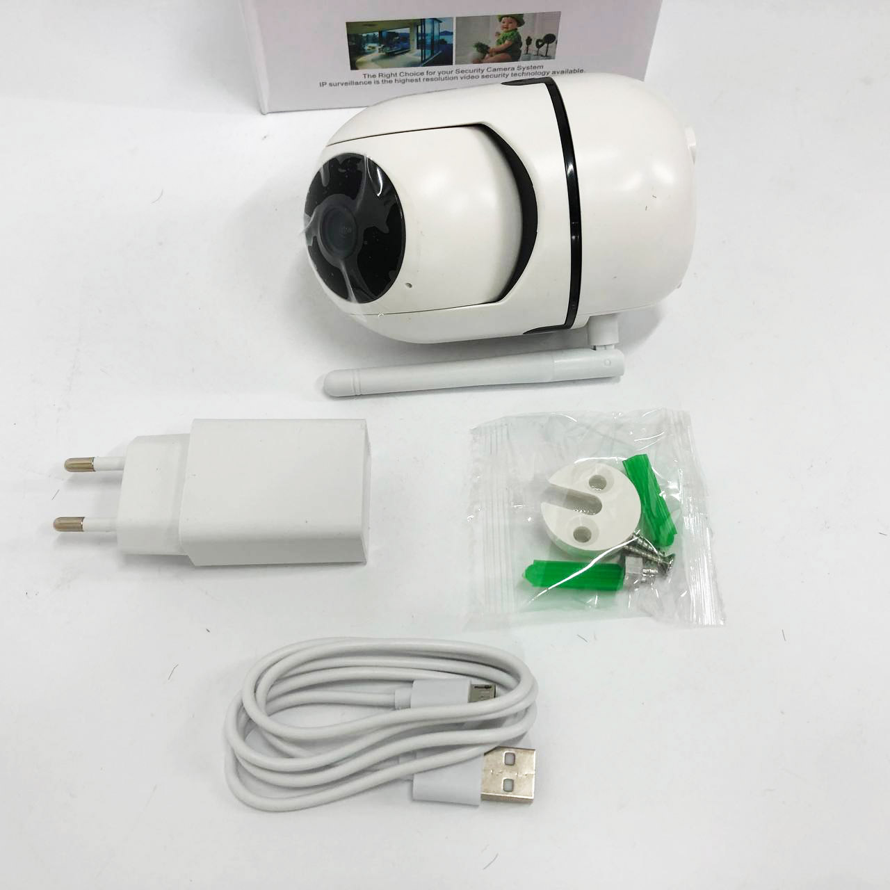 Беспроводная поворотная IP камера WiFi microSD UKC Y13G 1mp с распознаванием лиц