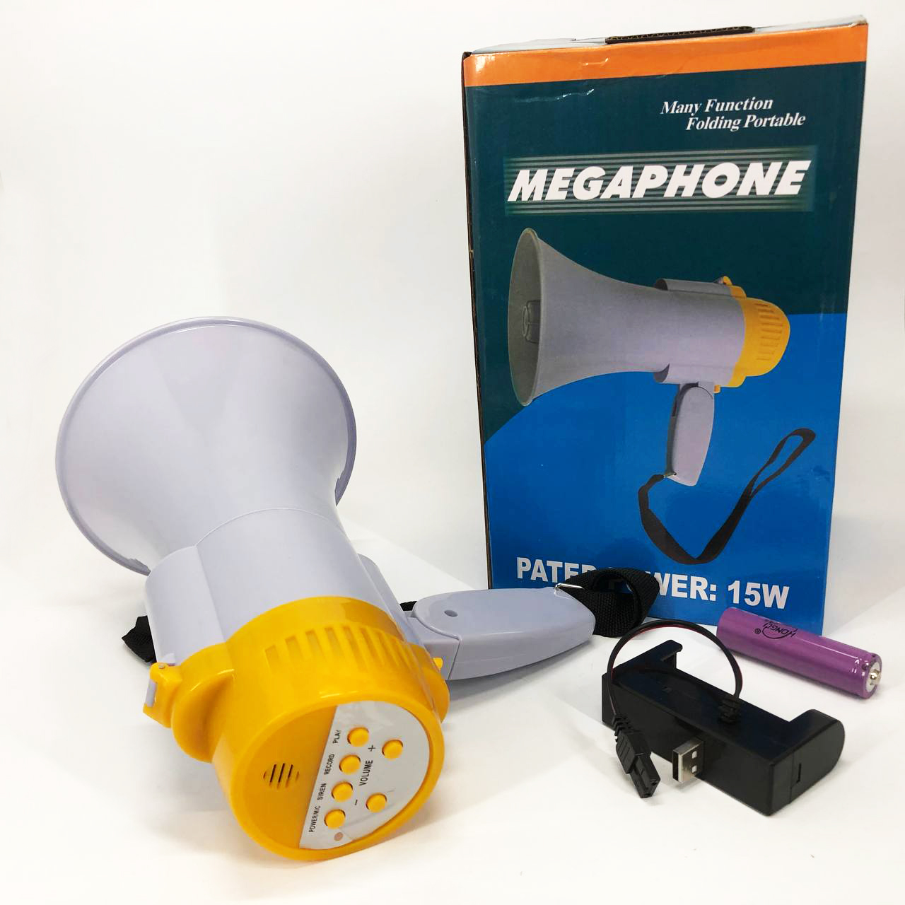 Громкоговоритель аккумуляторный MEGAPHONE HW 8C