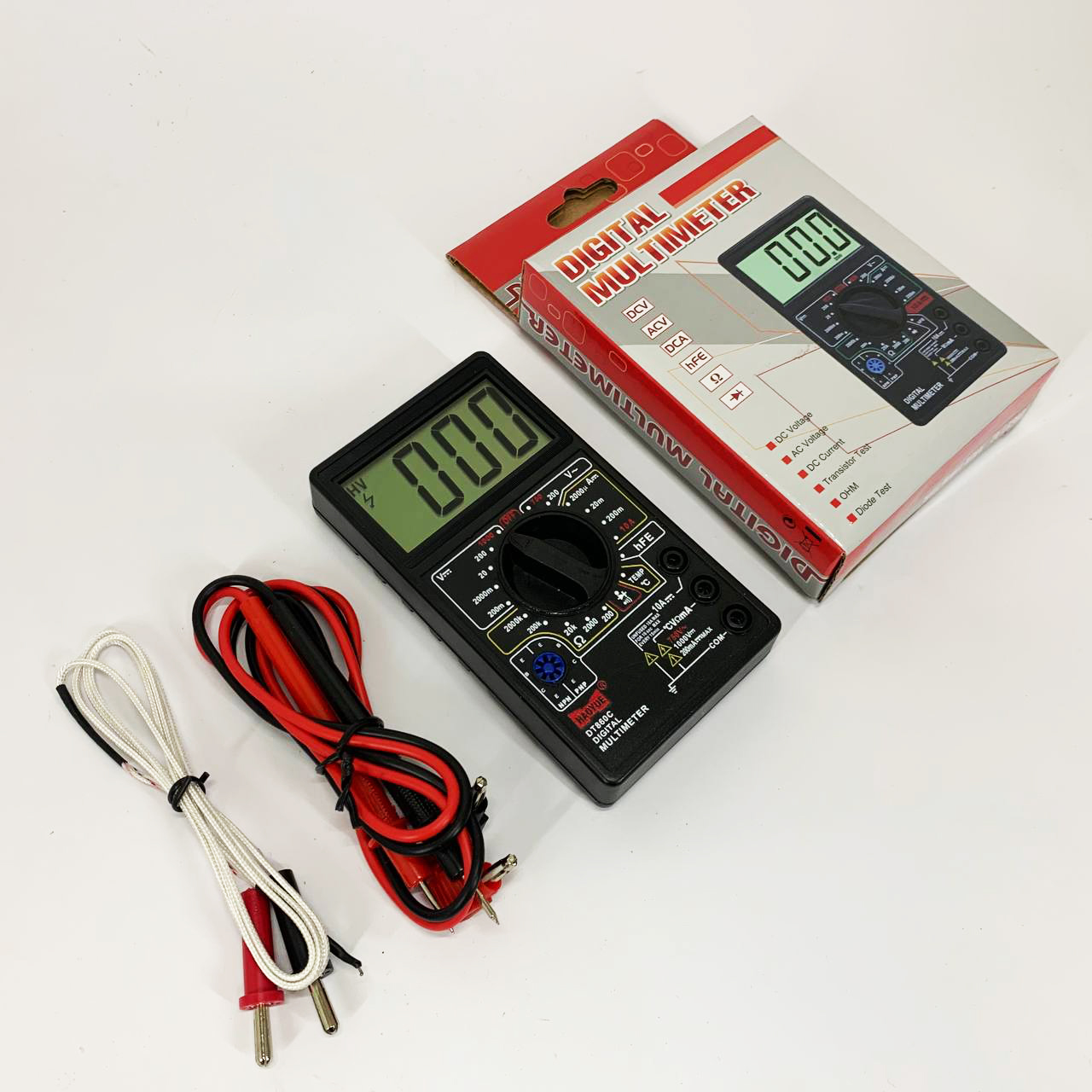 Мультиметр HAOYUE DT860C/700C black