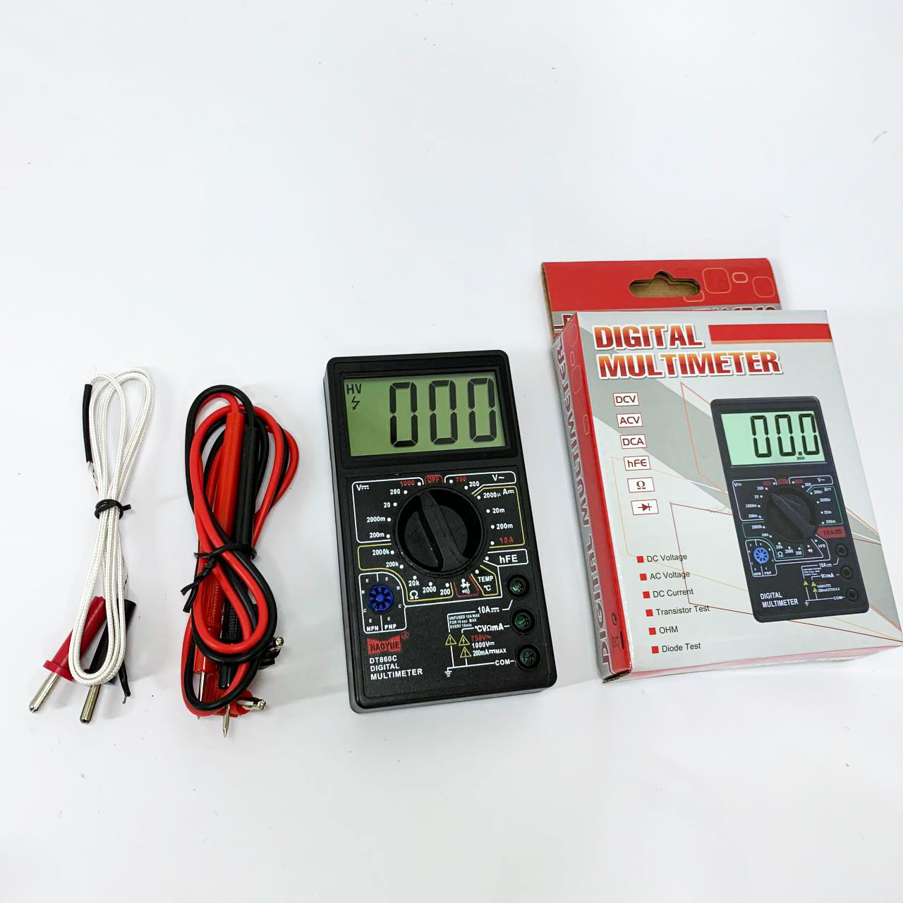 Мультиметр HAOYUE DT860C/700C black