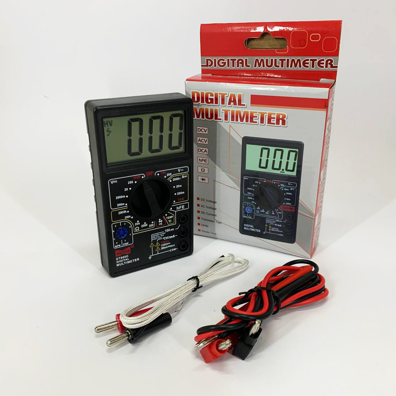 Мультиметр HAOYUE DT860C/700C black