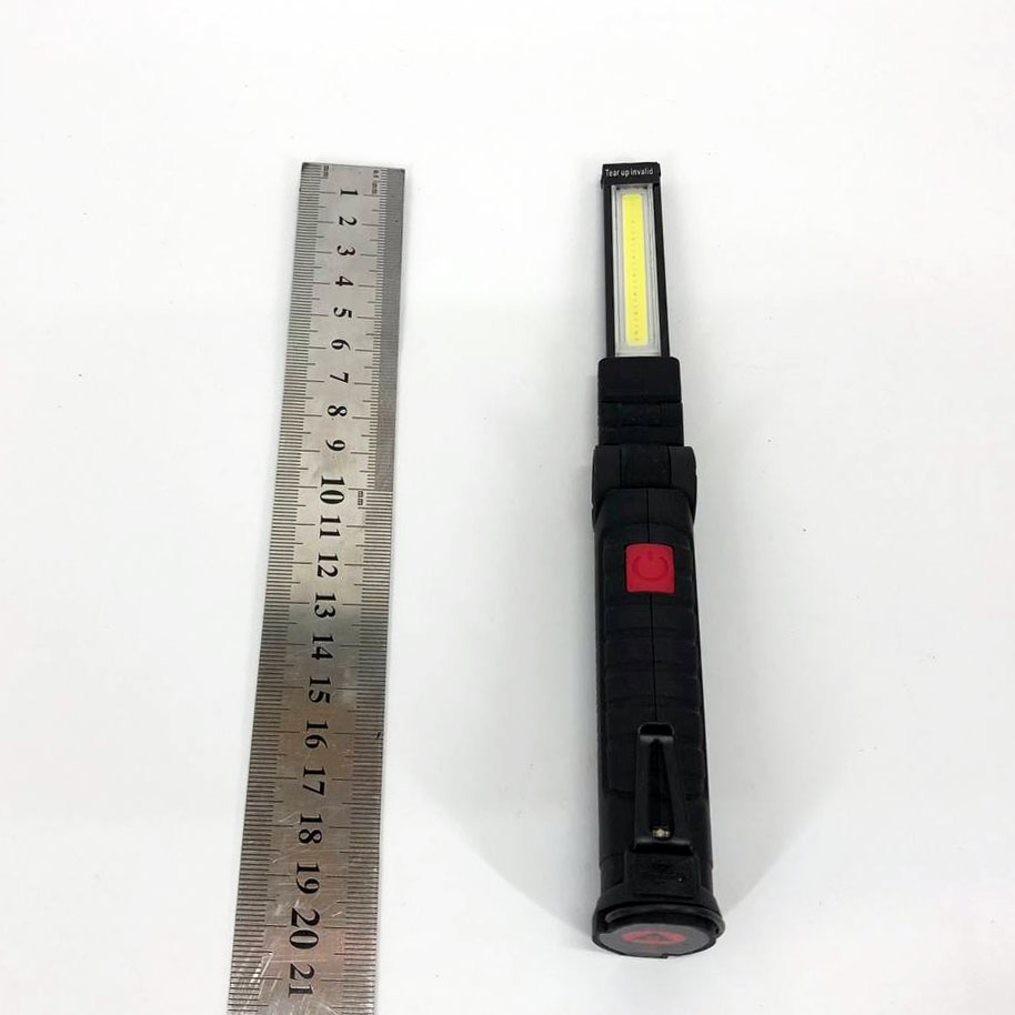 Фонарь кемпинг W51-SMD+COB, поворот на 180º+180º, магнит, зажим, крюк для подвеса, встроенный аккумулятор