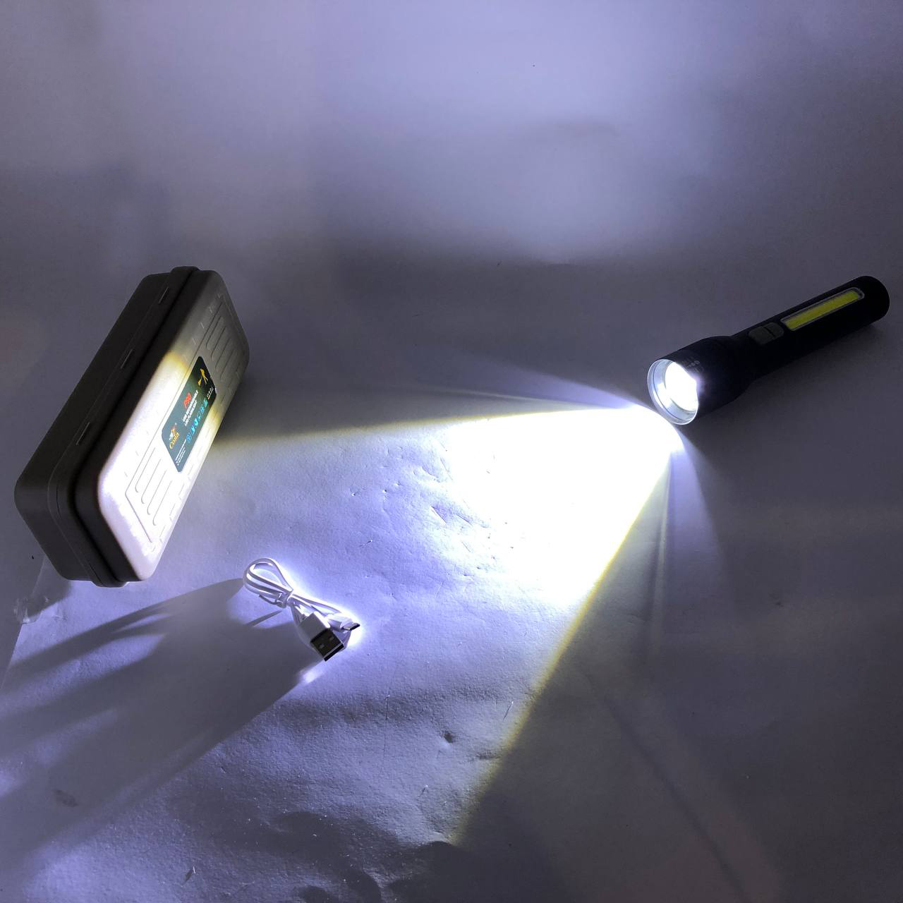 Фонарик COBA CB-C22 с мощным P90 диодом, Мощный аккумуляторный лед фонарик, Ручной фонарик led