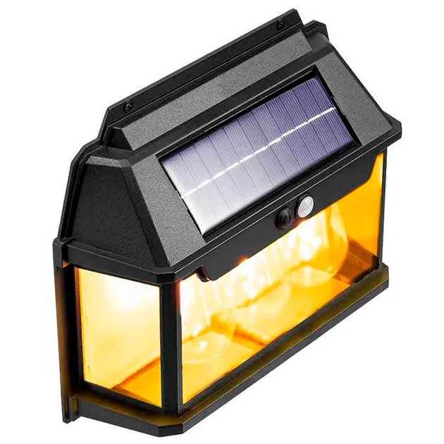 Фонарь вольфрамовая лампа на солнечной батарее 999-38W, датчик движения, АКБ 18650