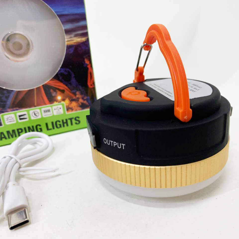 Светодиодный кемпинговый фонарь YD-7-7SMD с функцией Power Bank белый красный свет