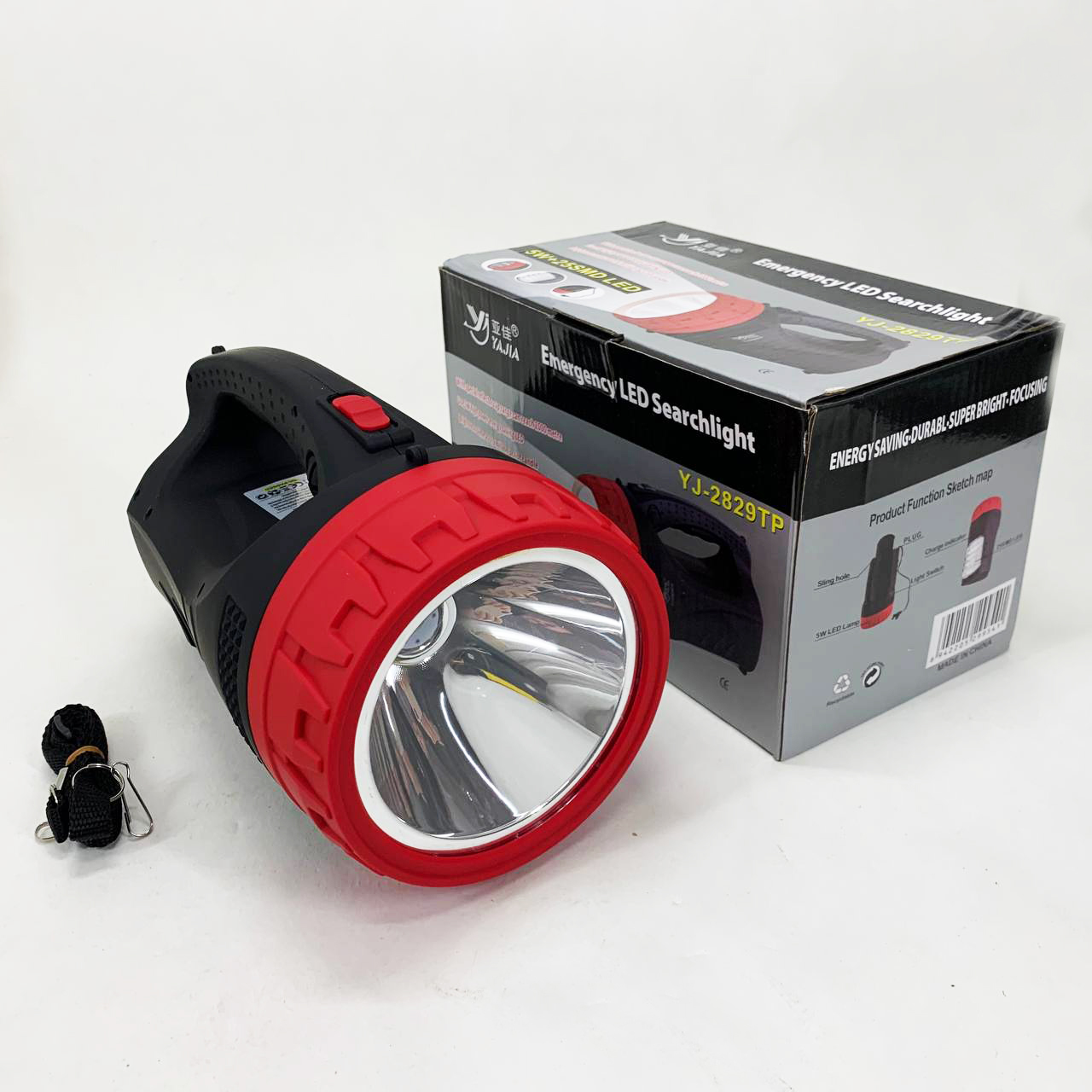 Фонарь переносной Luxury 2829-5W+25LED