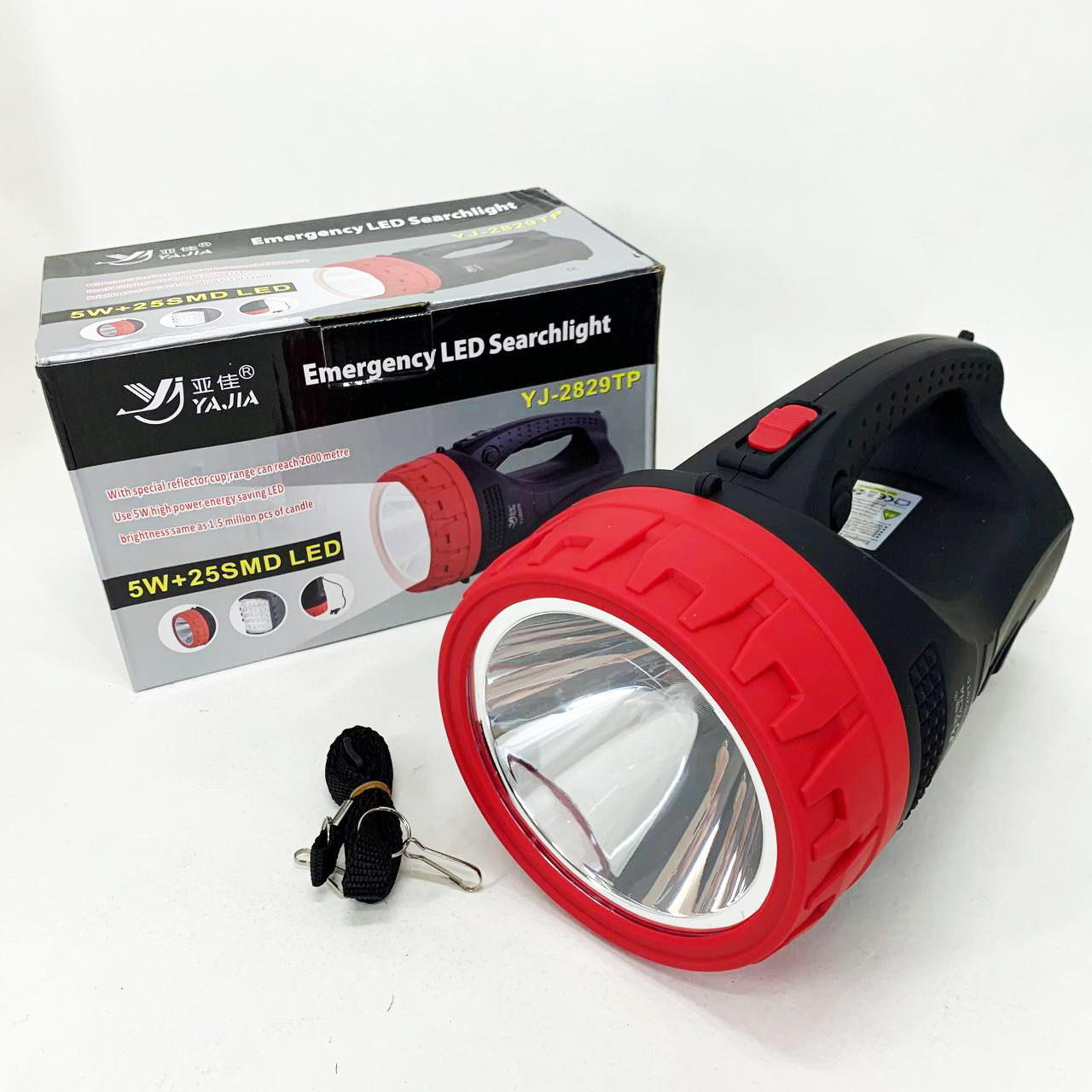 Фонарь переносной Luxury 2829-5W+25LED
