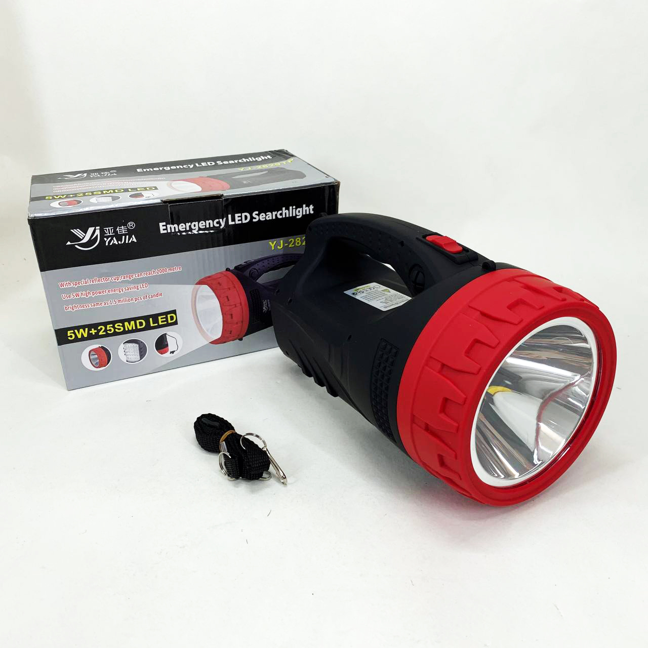 Фонарь переносной Luxury 2829-5W+25LED