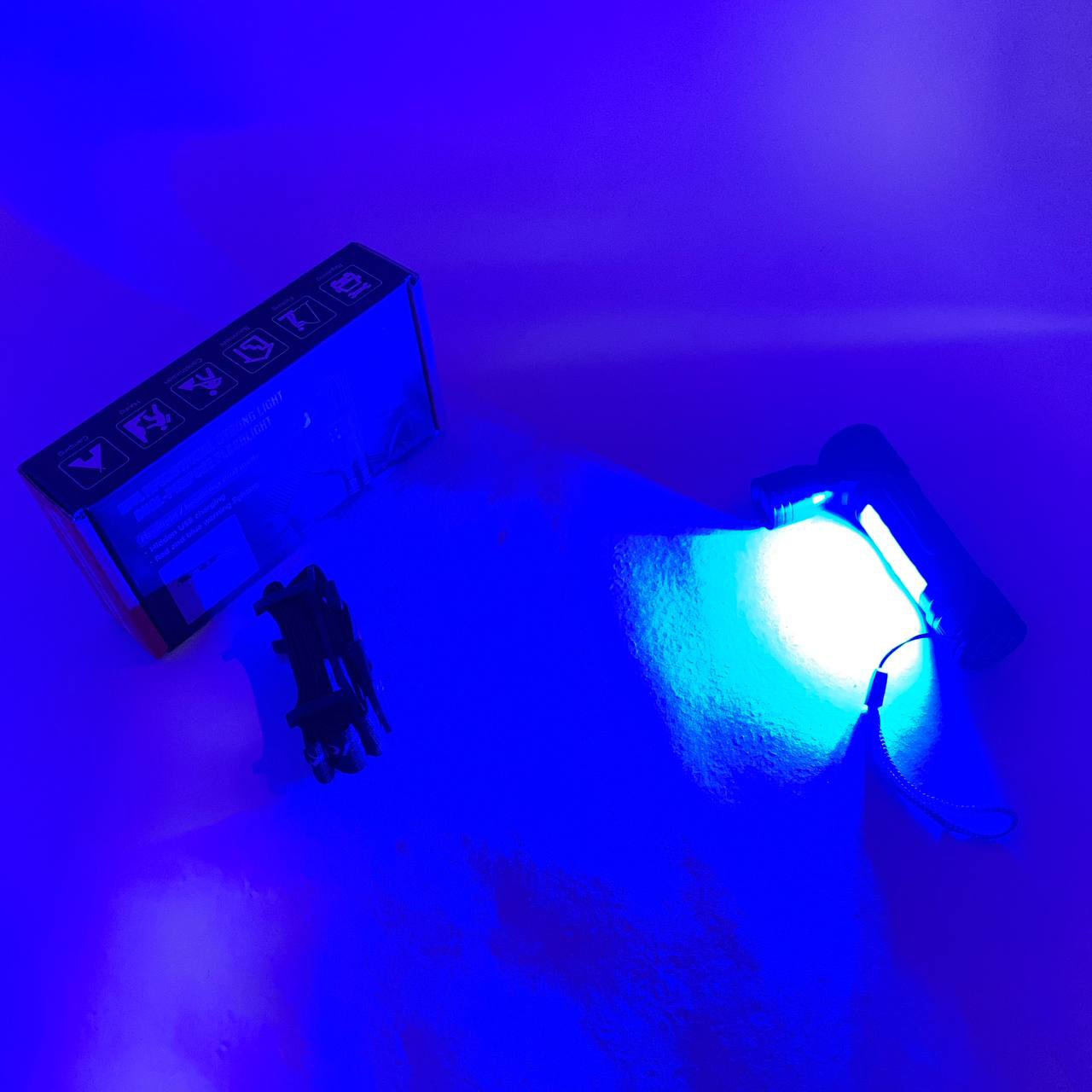 Фонарь SY-2209-Р50+18SMD(RGB)